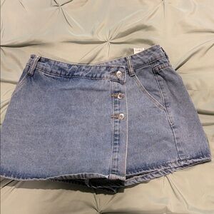 Stylish Denim Skort